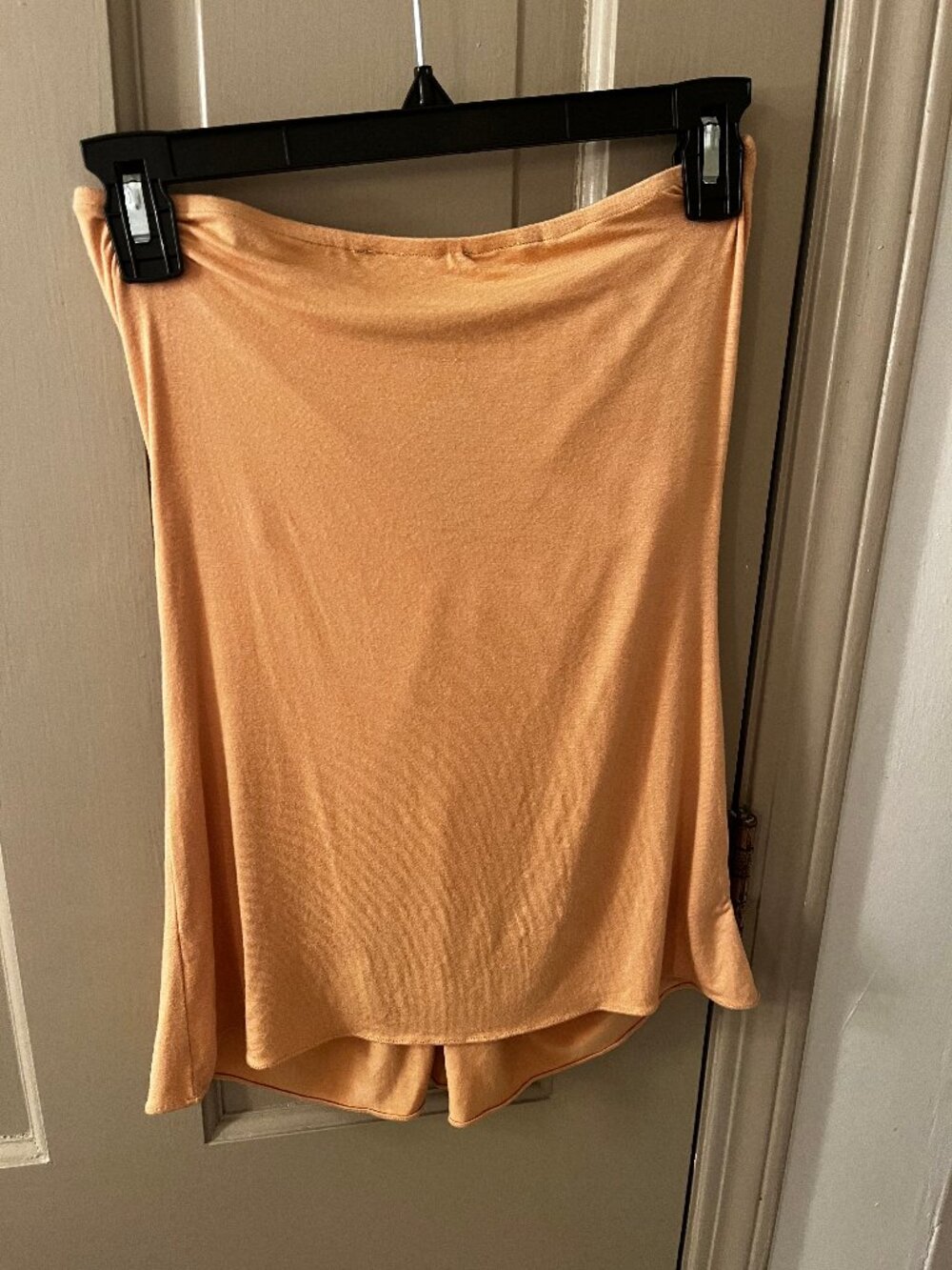 Y2K era Sky Top Strapless Jeweled Draped Top Size M - Picture 11 of 13
